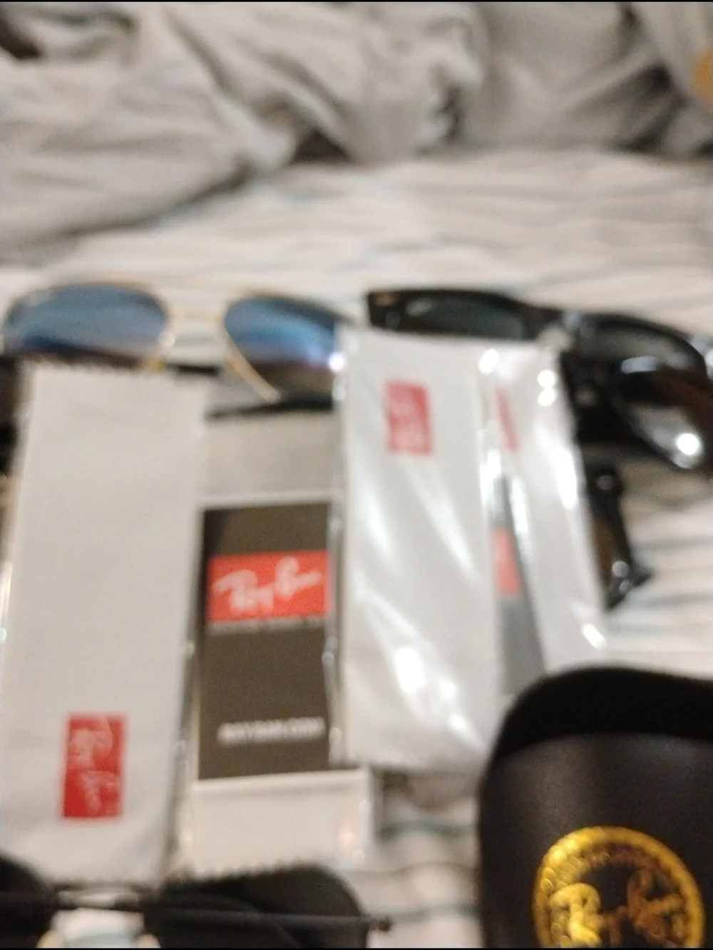 Statistics!!Gold Frame Sunglasses with Black Lenses, Statistics!!